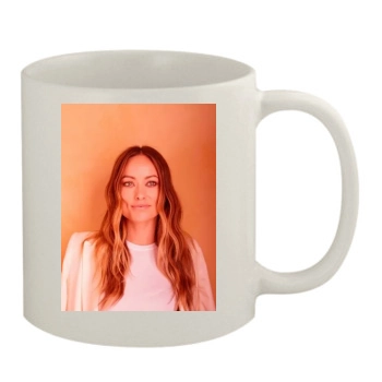 Olivia Wilde 11oz White Mug