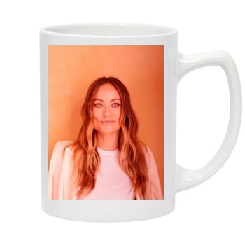 Olivia Wilde 14oz White Statesman Mug