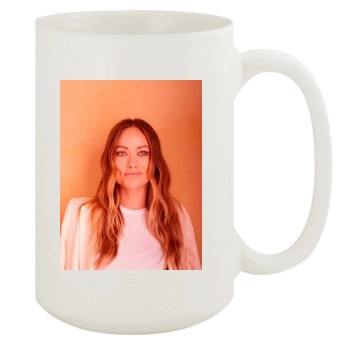 Olivia Wilde 15oz White Mug