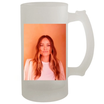 Olivia Wilde 16oz Frosted Beer Stein