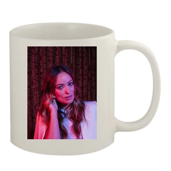 Olivia Wilde 11oz White Mug