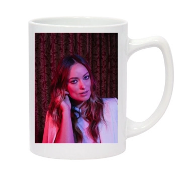 Olivia Wilde 14oz White Statesman Mug