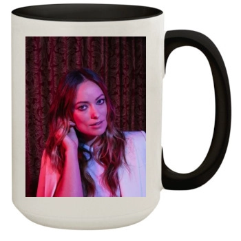 Olivia Wilde 15oz Colored Inner & Handle Mug