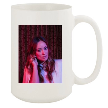 Olivia Wilde 15oz White Mug