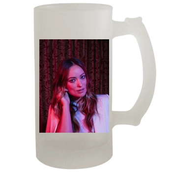 Olivia Wilde 16oz Frosted Beer Stein