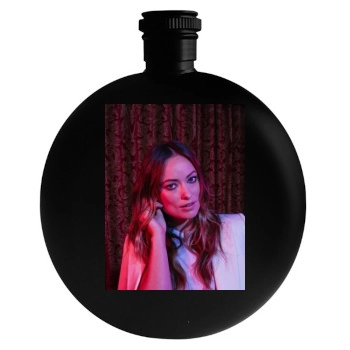 Olivia Wilde Round Flask