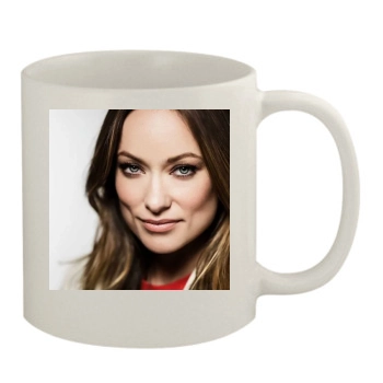 Olivia Wilde 11oz White Mug