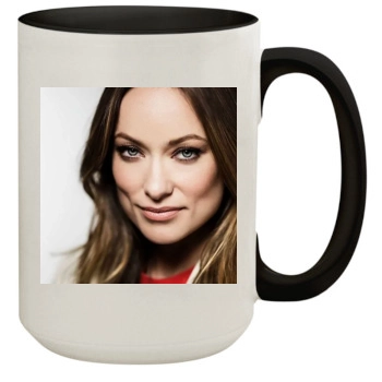 Olivia Wilde 15oz Colored Inner & Handle Mug