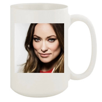 Olivia Wilde 15oz White Mug