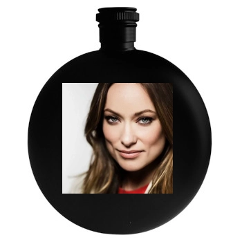 Olivia Wilde Round Flask