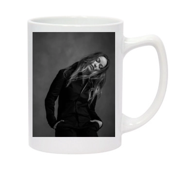 Olivia Wilde 14oz White Statesman Mug