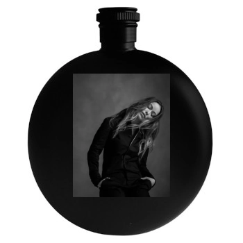 Olivia Wilde Round Flask