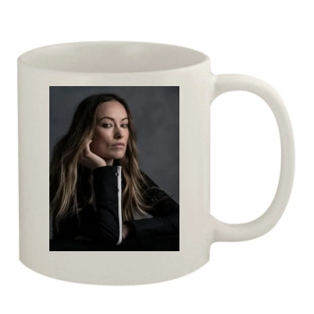 Olivia Wilde 11oz White Mug