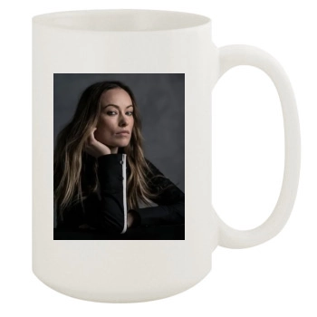 Olivia Wilde 15oz White Mug