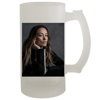 Olivia Wilde 16oz Frosted Beer Stein