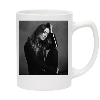 Olivia Wilde 14oz White Statesman Mug