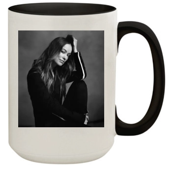 Olivia Wilde 15oz Colored Inner & Handle Mug