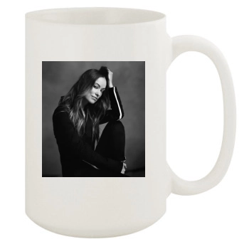 Olivia Wilde 15oz White Mug