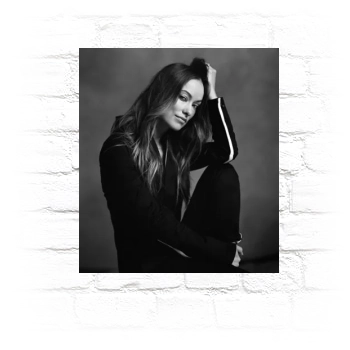 Olivia Wilde Metal Wall Art