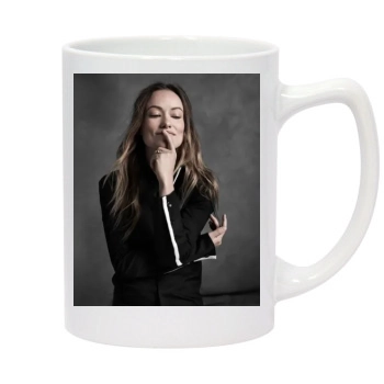 Olivia Wilde 14oz White Statesman Mug