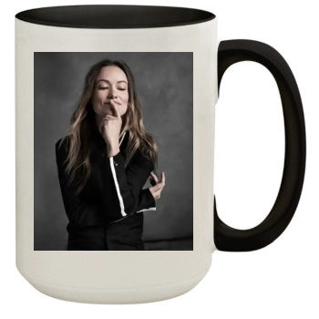 Olivia Wilde 15oz Colored Inner & Handle Mug