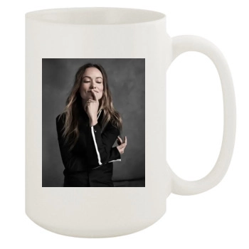 Olivia Wilde 15oz White Mug