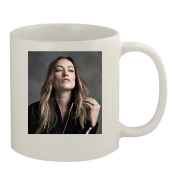 Olivia Wilde 11oz White Mug