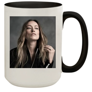 Olivia Wilde 15oz Colored Inner & Handle Mug