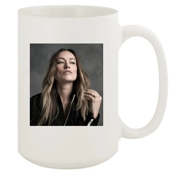 Olivia Wilde 15oz White Mug