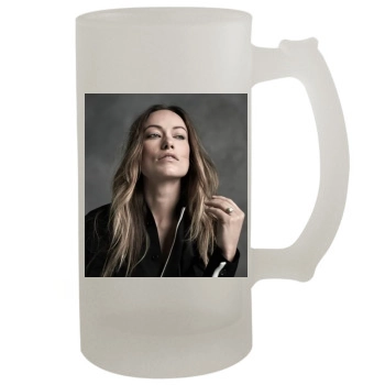 Olivia Wilde 16oz Frosted Beer Stein