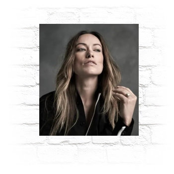 Olivia Wilde Metal Wall Art