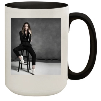 Olivia Wilde 15oz Colored Inner & Handle Mug