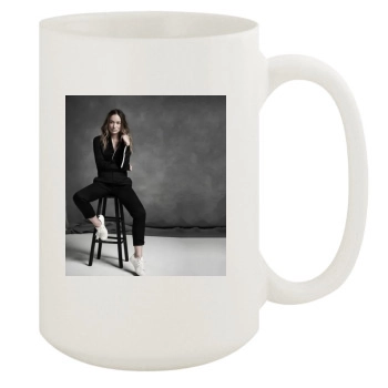 Olivia Wilde 15oz White Mug