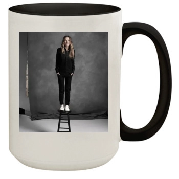 Olivia Wilde 15oz Colored Inner & Handle Mug