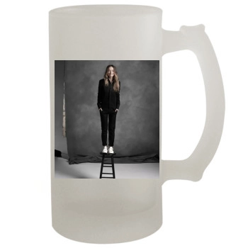 Olivia Wilde 16oz Frosted Beer Stein