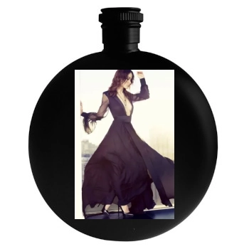 Olivia Wilde Round Flask