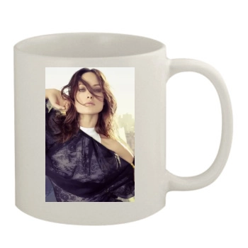 Olivia Wilde 11oz White Mug