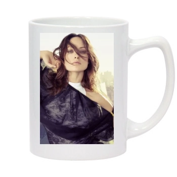 Olivia Wilde 14oz White Statesman Mug