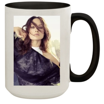 Olivia Wilde 15oz Colored Inner & Handle Mug