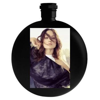 Olivia Wilde Round Flask