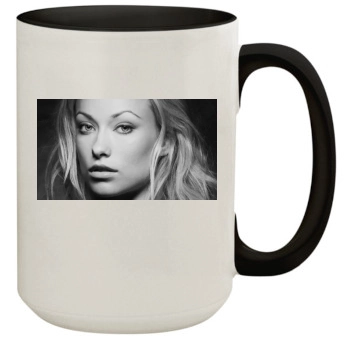 Olivia Wilde 15oz Colored Inner & Handle Mug