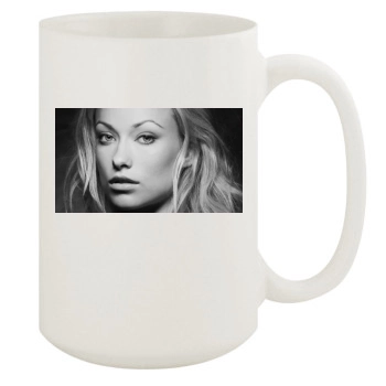 Olivia Wilde 15oz White Mug