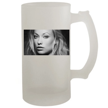 Olivia Wilde 16oz Frosted Beer Stein