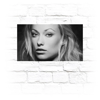 Olivia Wilde Metal Wall Art