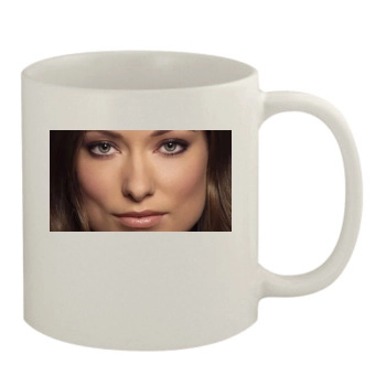 Olivia Wilde 11oz White Mug