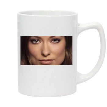 Olivia Wilde 14oz White Statesman Mug