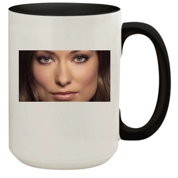 Olivia Wilde 15oz Colored Inner & Handle Mug