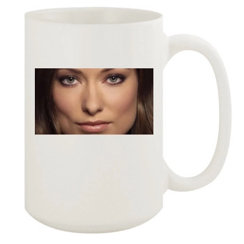 Olivia Wilde 15oz White Mug