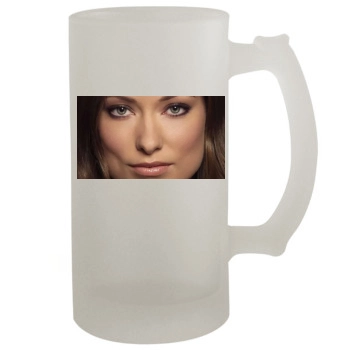 Olivia Wilde 16oz Frosted Beer Stein