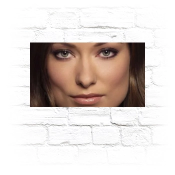 Olivia Wilde Metal Wall Art